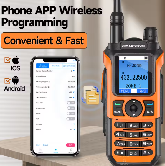 Aviation Band Walkie‑Talkie